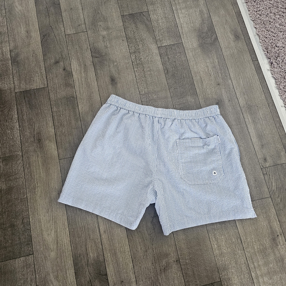 Maamgic Swim Trunks Striped Drawstring Shorts For Men Waist31 - Picture 5 of 9